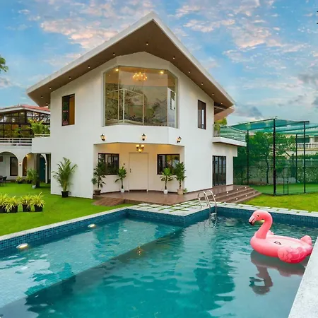 Ekostay - 8Bhk La Flamingo Villa With Private Turf-3